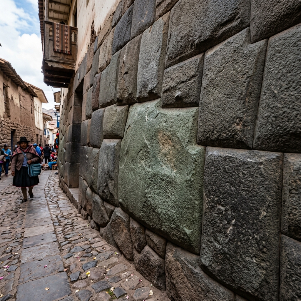 Piedra de los 12 Angulos en Cusco
